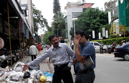 Filth on the Footpath The Ugly Indian